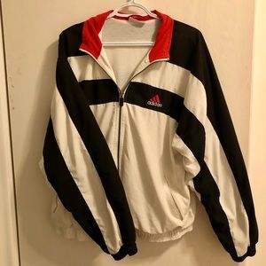 vintage Adidas windbreaker jacket
